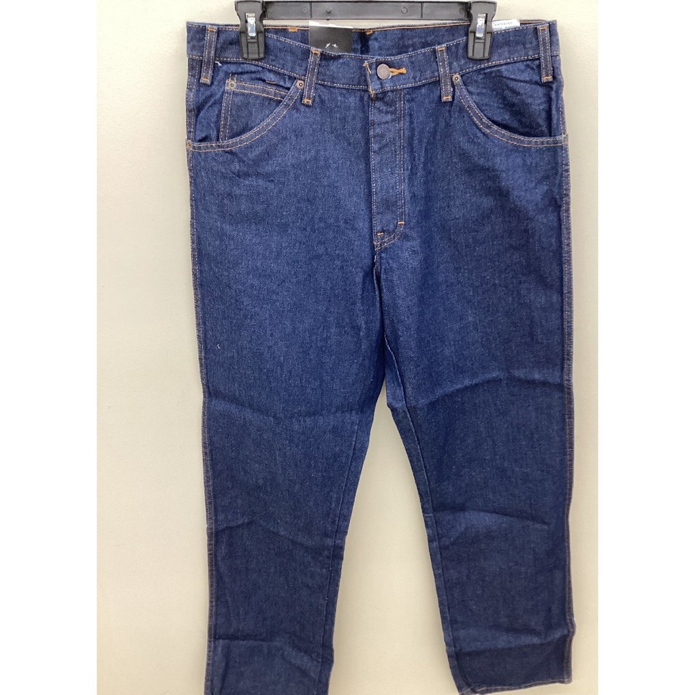 Dickies Men's C993RNB Dark Blue Denim Jeans 34x34 100% Cotton New Tags